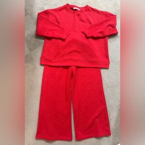 See and Be Seen Red Women's Set Size Small